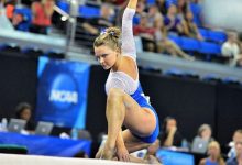 Florida gymnastics falls short of historic four-peat