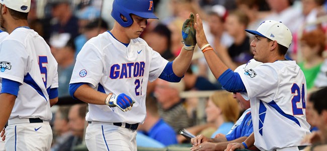 Wet and wild: Florida Gators baseball off to College World Series for third straight season
