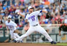 Logan Shore’s clutch outing keeps College World Series hopes alive for Florida