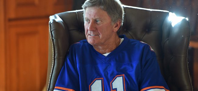 LOOK: The nameplate outside Steve Spurrier’s new office at Florida is perfection