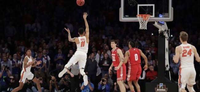 EXTRA CHEESE: Watch as Chris Chiozza sends Florida to Elite Eight with epic OT buzzer-beater