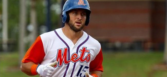 WATCH: Tim Tebow’s hot streak continues with walk-off home run for St. Lucie Mets