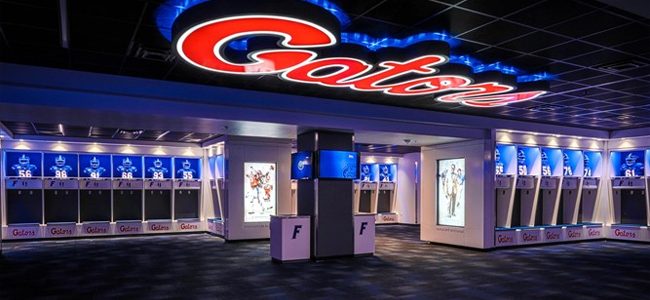 LOOK: Florida football unveils the Gators’ impressive new locker rooms
