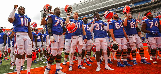 College football rankings: Florida Gators jumped by Georgia, down to No. 4 in AP Top 25 after Week 5