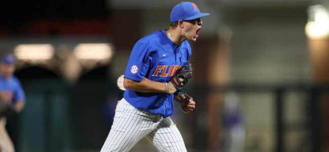 Florida baseball staves off elimination with epic clutch performance from Carsten Finnvold