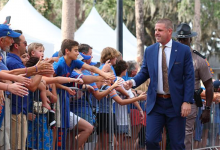 Florida coach Billy Napier has a problem closing for the Gators — on the field and off it
